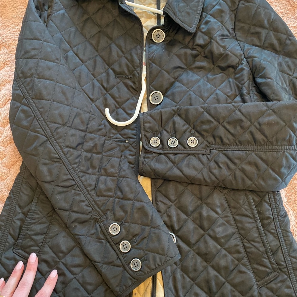 BURBERRY quilted shell jacket - black - Picture 8 of 9